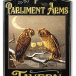 Cambridge Sign - Parliment Arms 