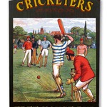 Cambridge Sign - The Cricketers