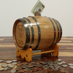 2L Piggy Bank with Engraving