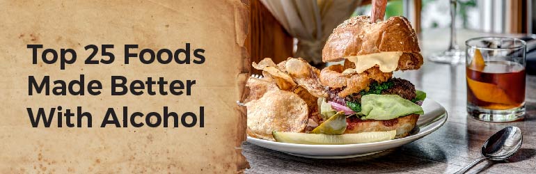 best alcoholic snacks