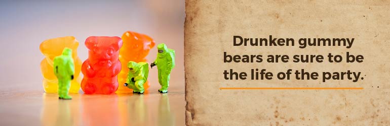 alcohol-infused gummy bear recipe