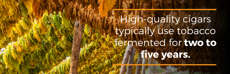 tobacco fermentation process